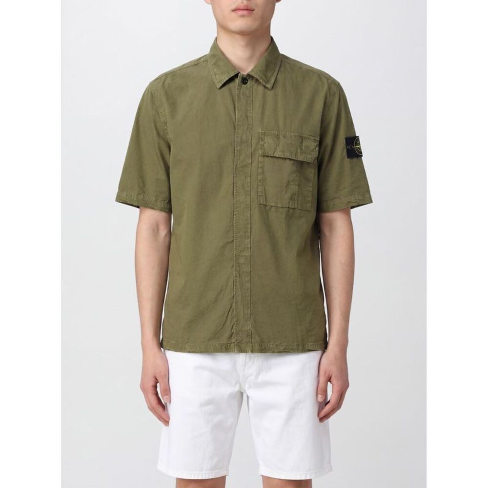 Stone Island Shirt Men Military